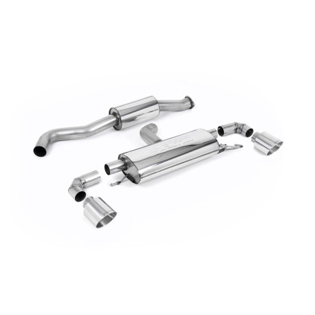 Milltek KIPUFOGÓRENDSZER Milltek GPF-back exhaust resonated for Toyota Yaris Gen 1 2020-2024 - Polished tips | race-shop.hu