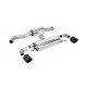 Milltek GPF-back exhaust resonated for Toyota Yaris Gen 1 2020-2024 - Carbon tips