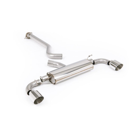 Milltek KIPUFOGÓRENDSZER Milltek GPF-back exhaust (louder) for Toyota Yaris Gen 2 2024+ - Polished tips | race-shop.hu