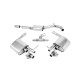 Milltek KIPUFOGÓRENDSZER Milltek Cat-back exhaust resonated valved for Volkswagen Arteon 2.0TSI 280PS 4Motion (non-GPF, Semi) 2019-2021 | race-shop.hu