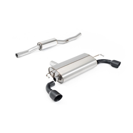 Milltek KIPUFOGÓRENDSZER Milltek V2 Cat-back exhaust resonated for Volkswagen Golf Mk4 R32 3.2 V6 4WD (non-GPF) 2002-2005 - Dual brushed titanium tips | race-shop.hu