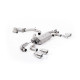 Milltek Cat-back exhaust resonated valved for Volkswagen Golf Mk7.5 R 2.0 TSI 300PS (GPF) 2019-2022 - Quad polished tips