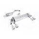 Milltek KIPUFOGÓRENDSZER Milltek Cat-back exhaust (quieter) for Volkswagen Golf Mk7.5 R 2.0 TSI 310PS (non-GPF) 2017-2021 - Quad polished tips | race-shop.hu