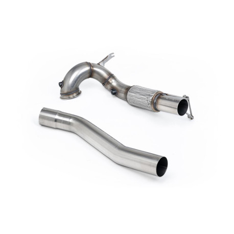 Milltek KIPUFOGÓRENDSZER Milltek Large-bore downpipe with de-cat for Volkswagen Golf Mk8 GTi (non-GPF, for Milltek system) 2021-2024 | race-shop.hu