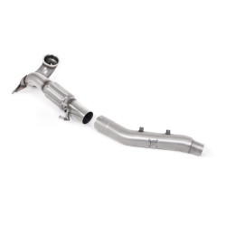 Milltek Large-bore downpipe with de-cat for Volkswagen Golf Mk8 GTi (GPF, for OE system) 2020-2024
