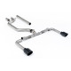 Milltek KIPUFOGÓRENDSZER Milltek GPF-back exhaust (loudest) Cerakote black tips for Volkswagen Golf Mk8 GTi (GPF, 245ps) 2020-2024 | race-shop.hu