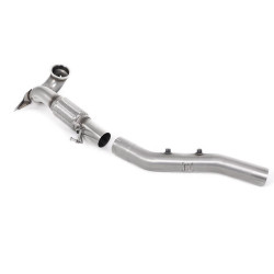 Milltek Large-bore downpipe with de-cat for Volkswagen Golf Mk8 GTi Clubsport (GPF, for Milltek system) 2021-2024
