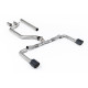 Milltek GPF-back exhaust (loudest) for Volkswagen Golf Mk8.5 GTi Clubsport (GPF) 2024+ - Carbon tips