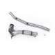 Milltek KIPUFOGÓRENDSZER Milltek Large-bore downpipe with sports cat for Volkswagen Golf Mk8.5 R (non-GPF, race cat, for OE system) 2025+ | race-shop.hu