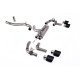 Milltek Cat-back exhaust (loudest) for Volkswagen Golf Mk8.5 R (non-GPF) 2025+ - Carbon tips