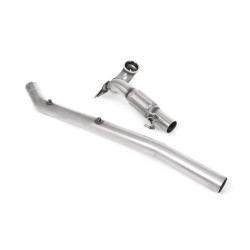 Milltek Large-bore downpipe with de-cat for Volkswagen Golf Mk8.5 R (GPF, for Milltek system) 2024+