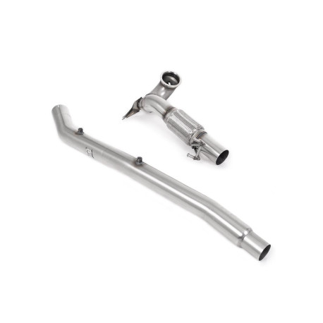 Milltek KIPUFOGÓRENDSZER Milltek Large-bore downpipe with de-cat for Volkswagen Golf Mk8.5 R (GPF, for OE system) 2024+ | race-shop.hu