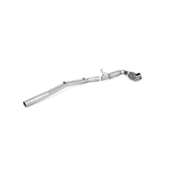 Milltek Large-bore downpipe with sports cat for Volkswagen Golf Mk8.5 R (GPF, race cat, for Milltek system) 2024+