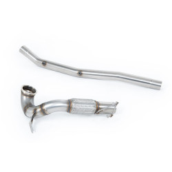 Milltek Large-bore downpipe with de-cat for Volkswagen Tiguan R 320ps EA888.4 MQB EVO (GPF, Milltek 76.2 mm (3") 76.2mm) 2021+