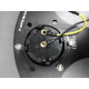Bazár 3 küllős sportkormány NRG RACE, 320mm, velúr, lapos alj, 25mm mélység, fekete/szürke SÉRÜLT | race-shop.hu