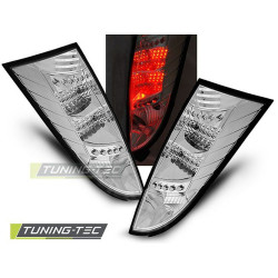 TUNING-TEC LED hátsó lámpák FORD FOCUS MK1 10.98-10.04-hez (HATCHBACK), króm