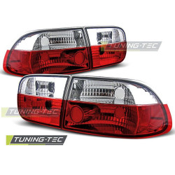 HONDA CIVIC 09.91-08.95 2D/4D piros fehér