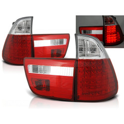 LED Hátsó lámpa piros fehér BMW X5 E53 09.99-10.03