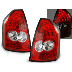 LED Hátsó lámpa CHRYSLER 300C 05-08 piros Fehér LED