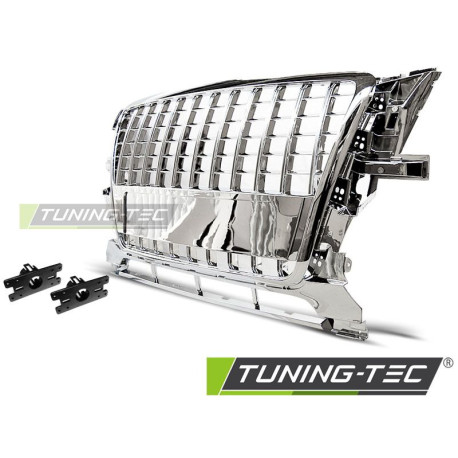 Body kitek és vizuális kiegészítők TUNING-TEC hűtőrács (Sport) AUDI Q5 08-09.12-höz, króm | race-shop.hu