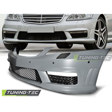 Body kitek és vizuális kiegészítők TUNING-TEC első lökhárító (Sport) MERCEDES W221 05-13-hoz | race-shop.hu