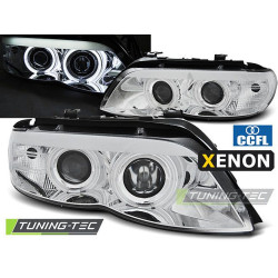 XENON Fényszóró ANGEL EYES CCFL króm BMW X5 E53 11.03-06