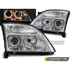 Fényszóró OPEL VECTRA C 04.02-08.05 ANGEL EYES króm