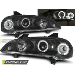 Fényszóró OPEL TIGRA 09.94-12.00 ANGEL EYES fekete