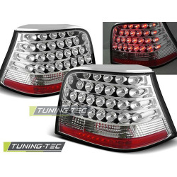 TUNING-TEC LED hátsó lámpák VW GOLF 4 09.97-09.03-hoz, króm