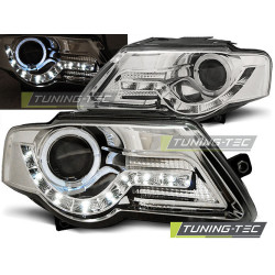TUNING-TEC első lámpák (DRL) VW PASSAT B6 3C 03.05-10-hoz (H9), króm