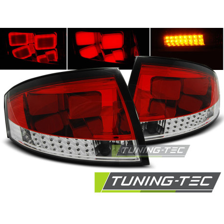 Világítás TUNING-TEC LED hátsó lámpák AUDI TT 8N 99-06-hoz, piros-fehér | race-shop.hu