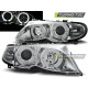TUNING-TEC első lámpák (Angel Eyes) BMW E46 09.01-03.05-höz (LIMOUSINE, TOURING, H7/H1), króm