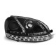 Világítás TUNING-TEC első lámpák (DRL) VW GOLF 5 03-08-hoz (H7/H1), fekete | race-shop.hu