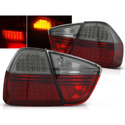 LED Hátsó lámpa piros FÜSTSZÍN fitsBMW E90 03.05-08.08