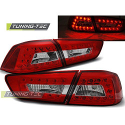 LED Hátsó lámpa MITSUBISHI LANCER 8 SEDAN 08-11 piros Fehér LED