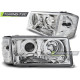 Világítás TUNING-TEC első lámpák MERCEDES W201/190 12.82-05.93-hoz (H7/H1), króm | race-shop.hu