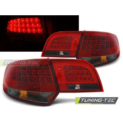 TUNING-TEC LED hátsó lámpák AUDI A3 8P 04-08 SPORTBACK-hoz, piros-füstös, V1