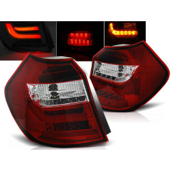 LED BAR HÁTSÓ LÁMPÁK PIROS WHIE BMW E87 04-08.07
