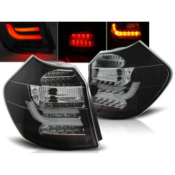 TUNING-TEC LED hátsó lámpák (LED Bar) BMW E87 04-08.07-hez, fekete