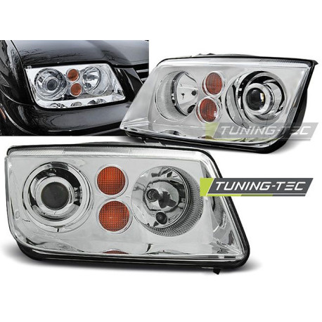 Világítás TUNING-TEC első lámpák VW BORA 09.98-07.05-höz (H7), króm | race-shop.hu