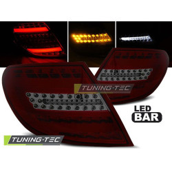LED BAR Hátsó lámpa piros FÜSTSZÍN MERCEDES C-KLASA W204 SEDAN 07-10