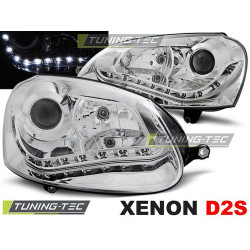 XENON Fényszóró króm VW GOLF 5