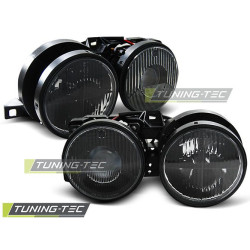 TUNING-TEC első lámpák BMW E30 11.82-06.94-hez (H1), fekete