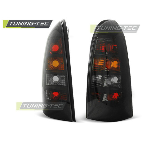 Világítás TUNING-TEC hátsó lámpák OPEL ASTRA G 09.97-02.04 KOMBI-hez, fekete | race-shop.hu