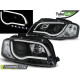 Világítás TUNING-TEC első lámpák (Tube Light) AUDI A3 8P 05.03-03.08-hoz (H7/H1), fekete | race-shop.hu
