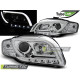 TUNING-TEC első lámpák (Tube Light) AUDI A4 B7 11.04-03.08-hoz (H7/H1), króm, V1