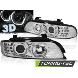FÉNYSZÓRÓ ANGEL EYES 3D KRÓM BMW E39 09.95-06.03
