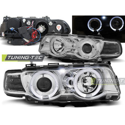 XENON FÉNYSZÓRÓ ANGEL EYES KRÓM BMW E38 09.98-07.01