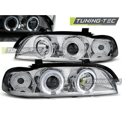 Fényszóró ANGEL EYES króm BMW E39 09.95-05.03