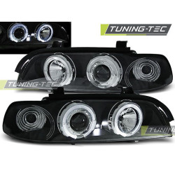 Fényszóró ANGEL EYES fekete BMW E39 09.95-06.03